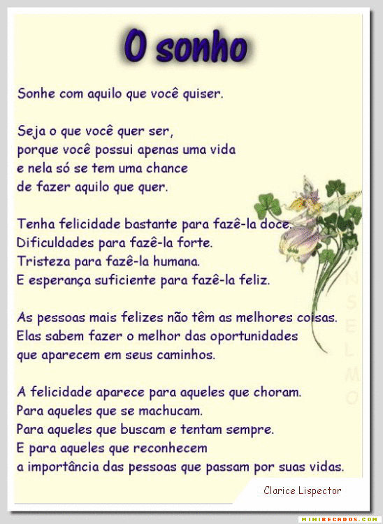 Recados de Poemas de amor (2)